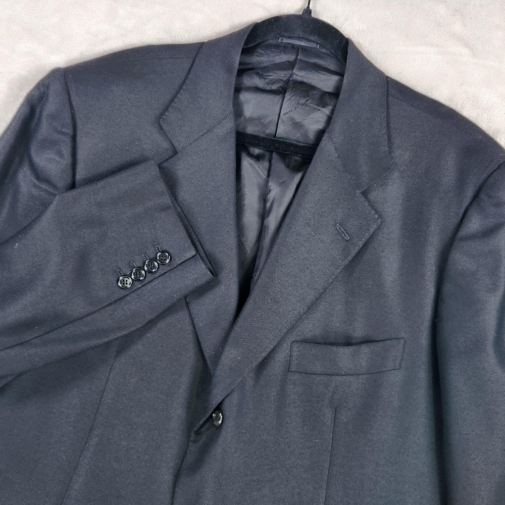 Kiton Suit Jacket Mens 44 Gray 100% Cashmere Made In Italy Bergdorf Goodman